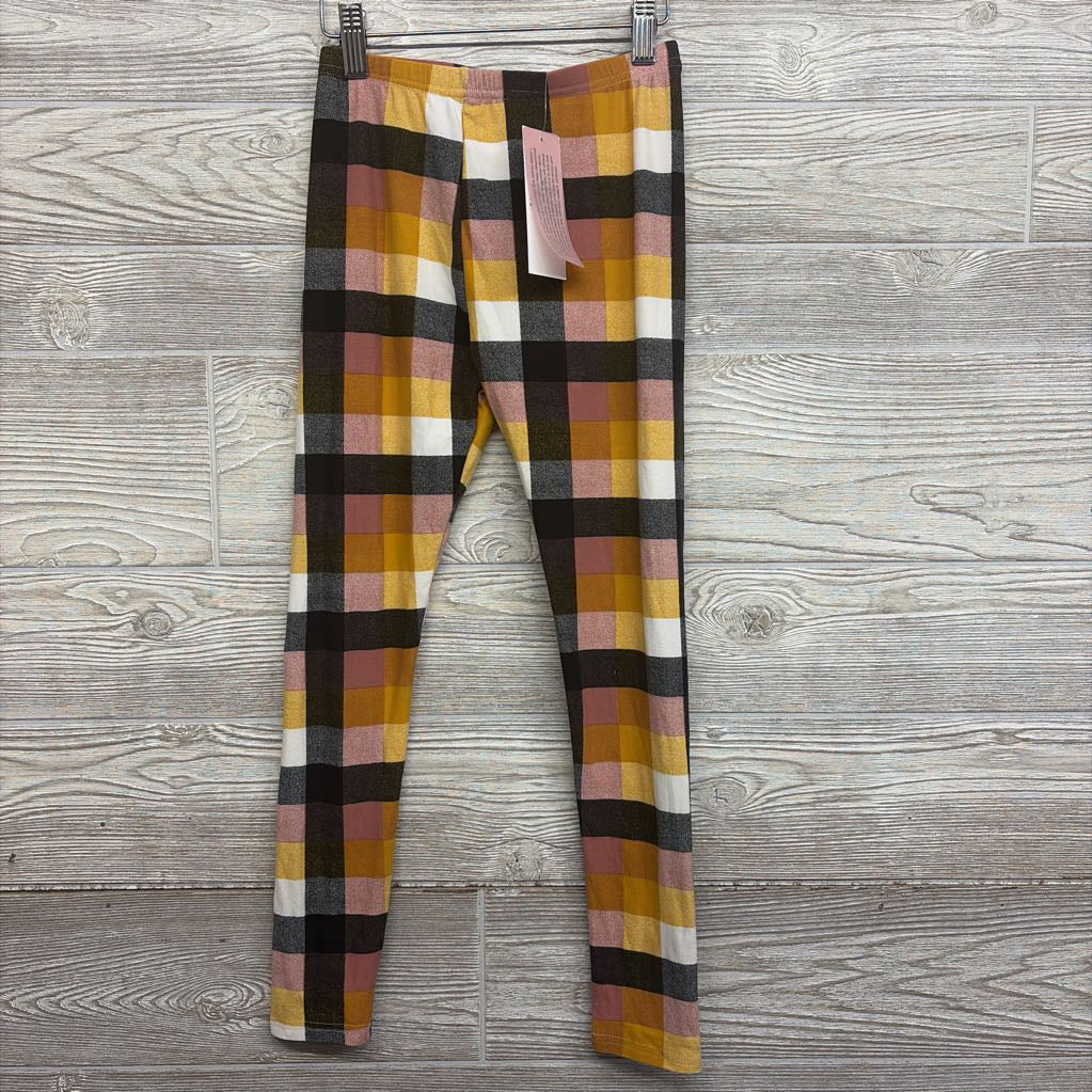 NEW Gingham Leggings 8-10