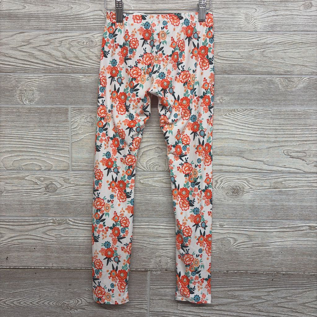 NEW Leggings Flowers 8-10