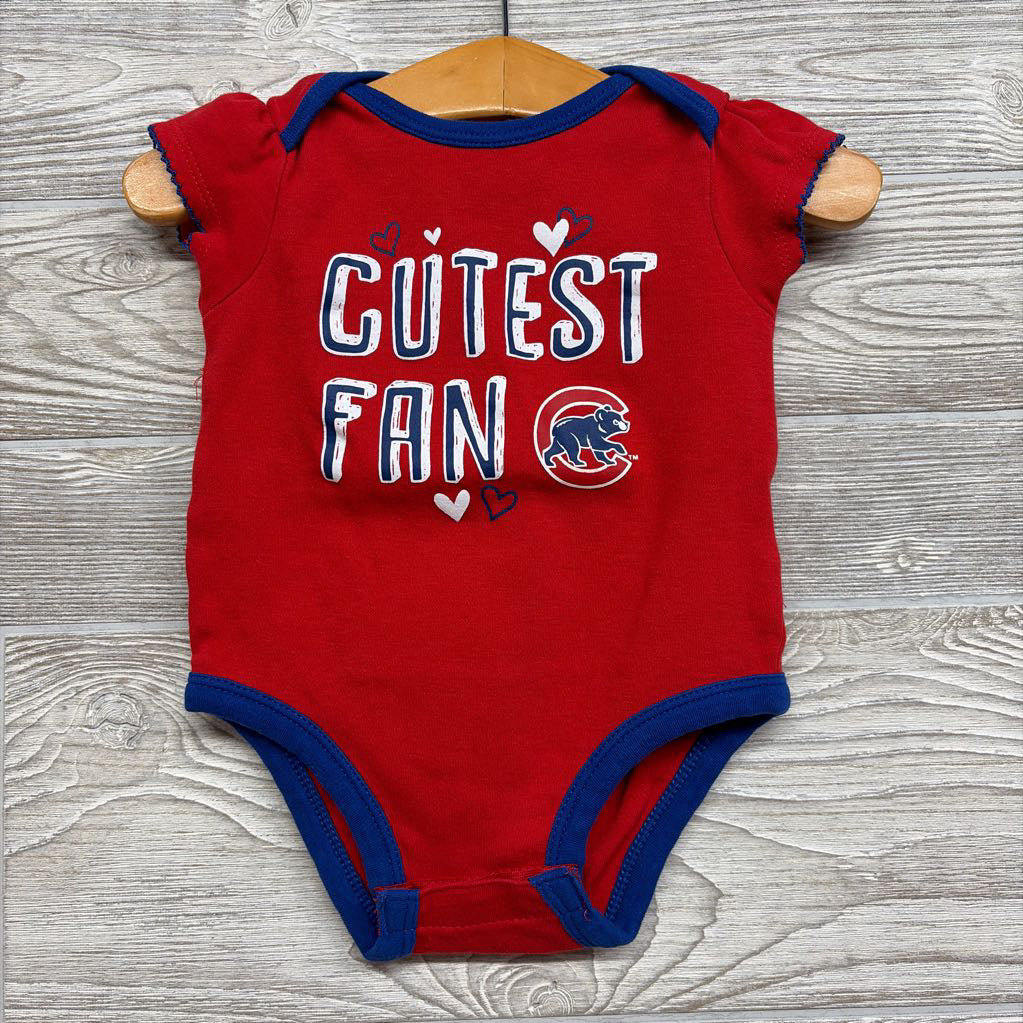 Bodysuit Cutest Fan Cubs 6-9M