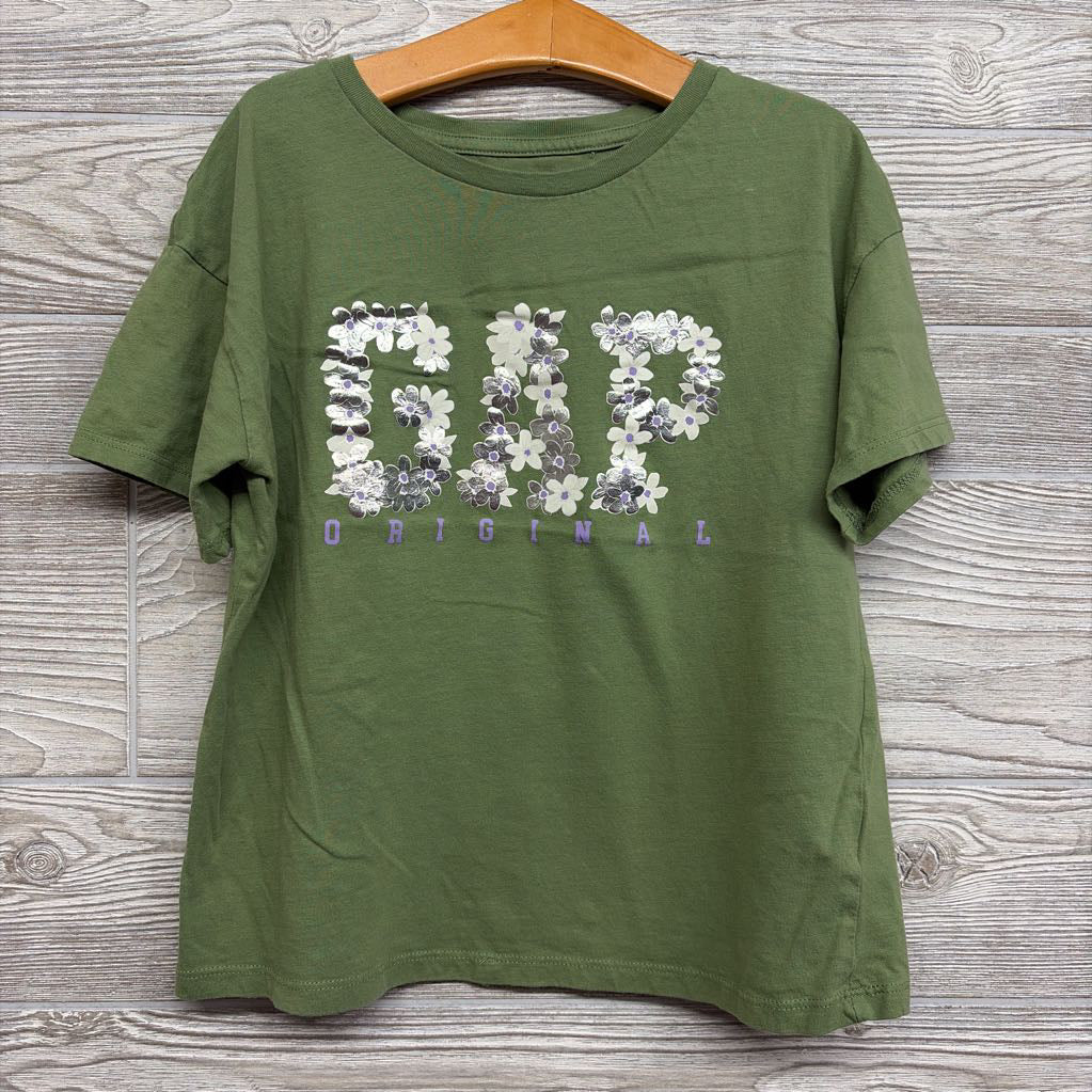 Shirt Foil Flower Logo 14-16