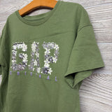 Shirt Foil Flower Logo 14-16