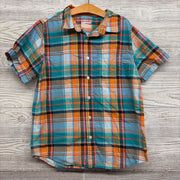 Plaid Button Up Shirt 10-12