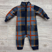 LS Plaid Lined Collar Fleece Coverall 3M