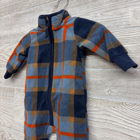 LS Plaid Lined Collar Fleece Coverall 3M