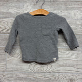 LS Waffle Knit Shirt Chest Pocket 9M