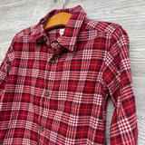 LS Plaid Button Up Shirt 4T
