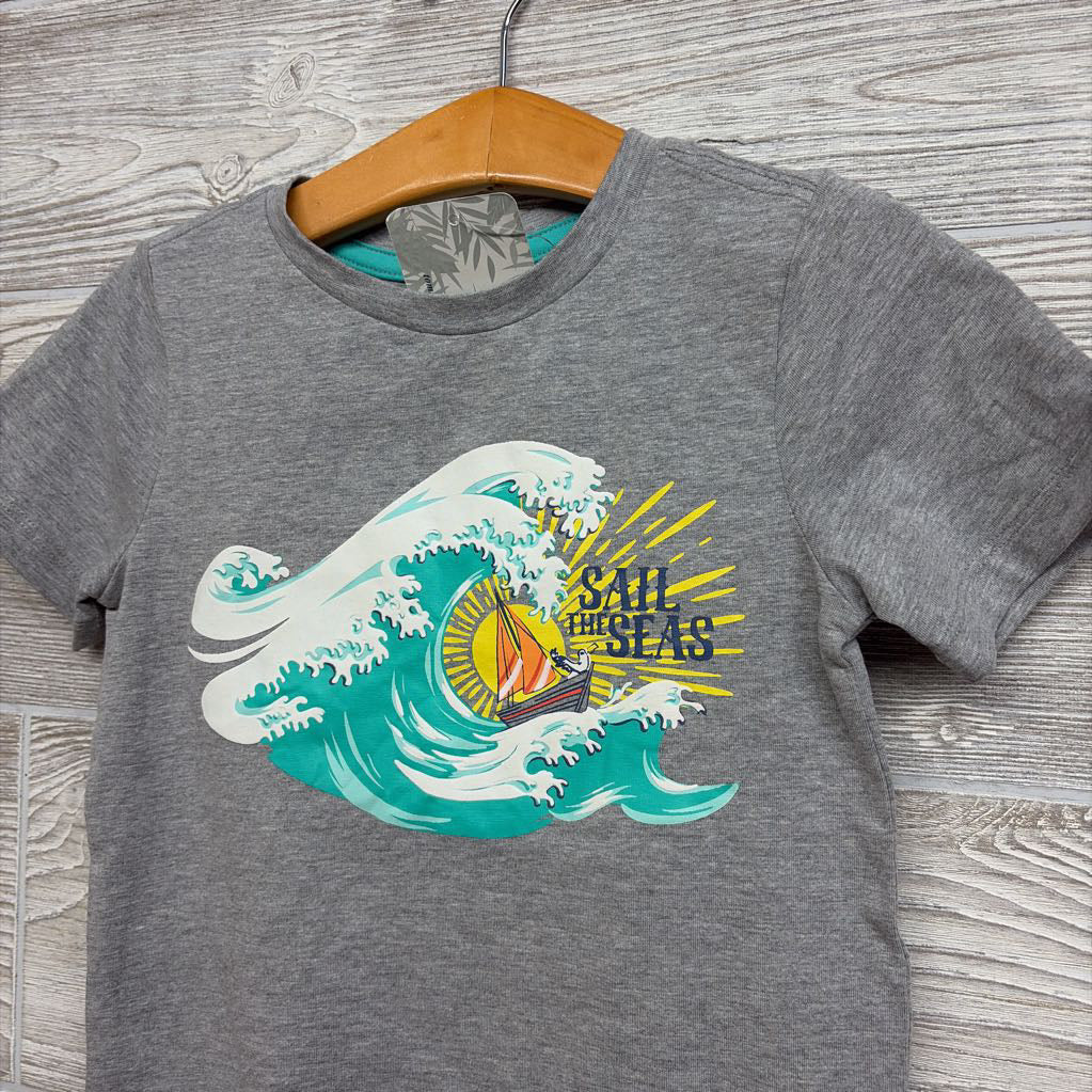 NEW Shirt Sail The Seas 4T