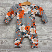 LS Outfit Flowers 3-6M