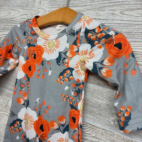 LS Outfit Flowers 3-6M