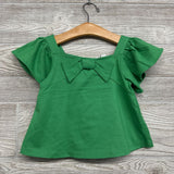 NEW Flutter Sleeve Shirt Bow 2T