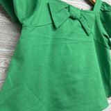 NEW Flutter Sleeve Shirt Bow 2T