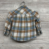 LS Plaid Button Up Flannel Shirt 18M