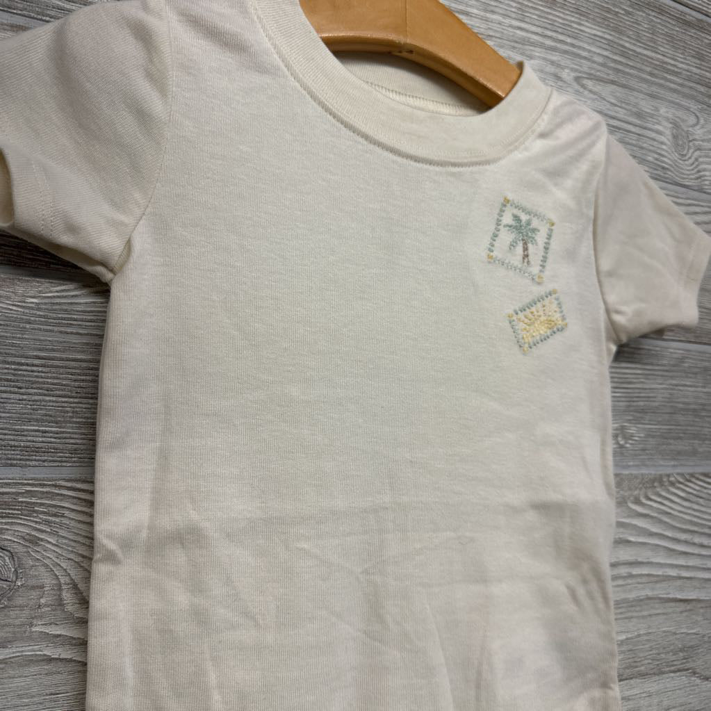 Bodysuit Embroidered Palm Tree Sun 24M