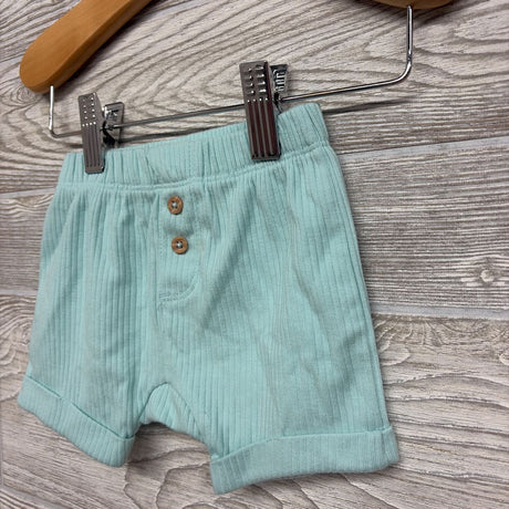 Ribbed Harem Shorts Buttons 6M