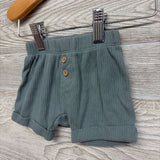 Ribbed Harem Shorts Buttons 6M