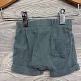 Ribbed Harem Shorts Buttons 6M