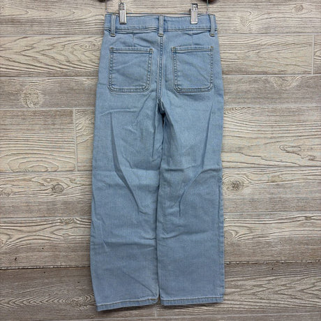 Wide Leg Jeans Embroidered Flowers 7