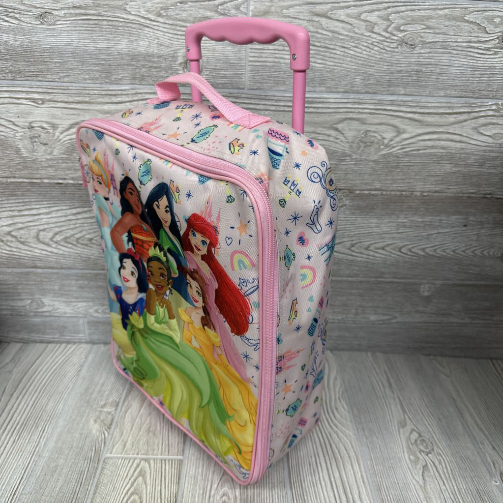Princess Soft Sided Rolling Suitcase