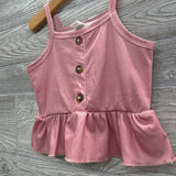 NEW Ribbed Peplum Tank Top 18-24M