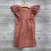 Flutter Sleeve Eyelet Dress 2T