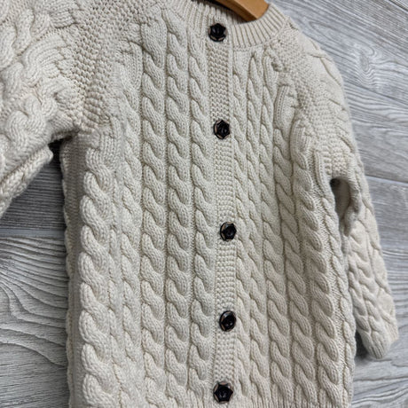 Cable Knit Sweater Cardigan 2T