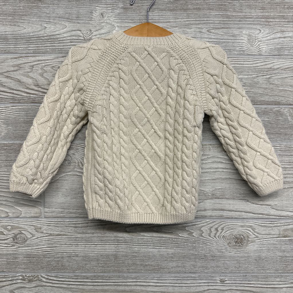 Cable Knit Sweater Cardigan 2T