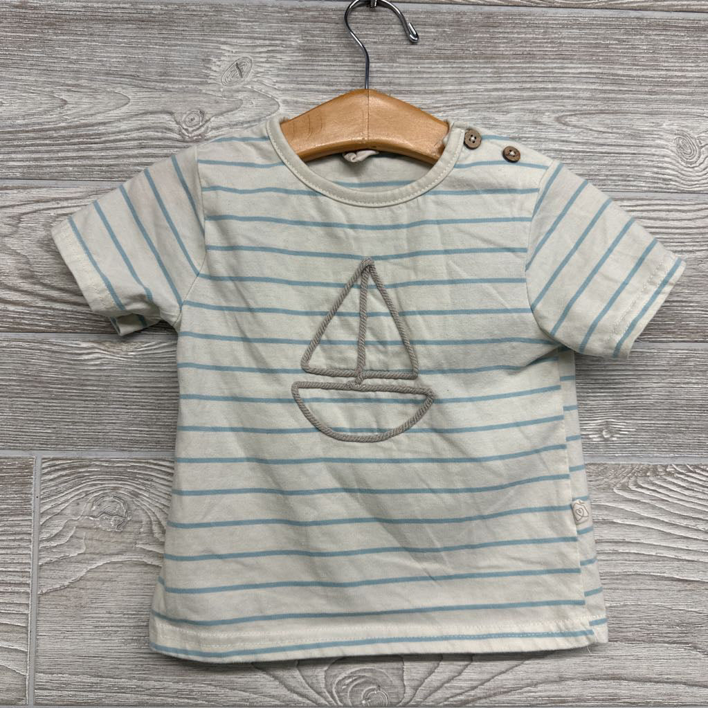 Shirt Stripes Sail Boat 24M