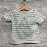 Shirt Stripes Sail Boat 24M