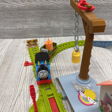 Thomas & Friends Paint Delivery Motorized Train and Track Set