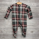 Plaid Sleeper 0-3M