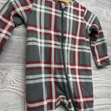 Plaid Sleeper 0-3M