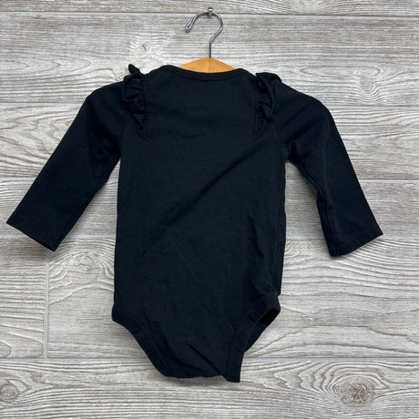 LS Bodysuit Ruffles 12M