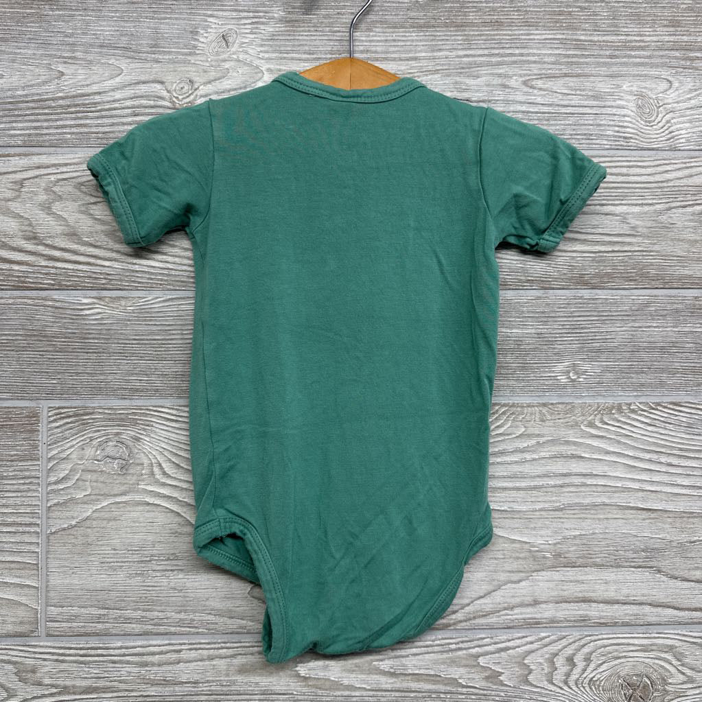 Bamboo Henley Bodysuit 6-12M