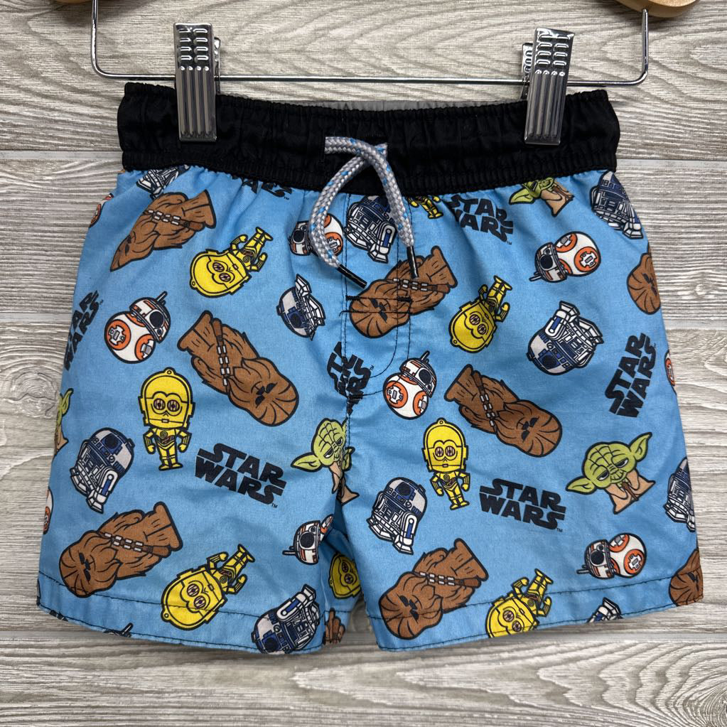 Drawstring Swim Trunks 2T