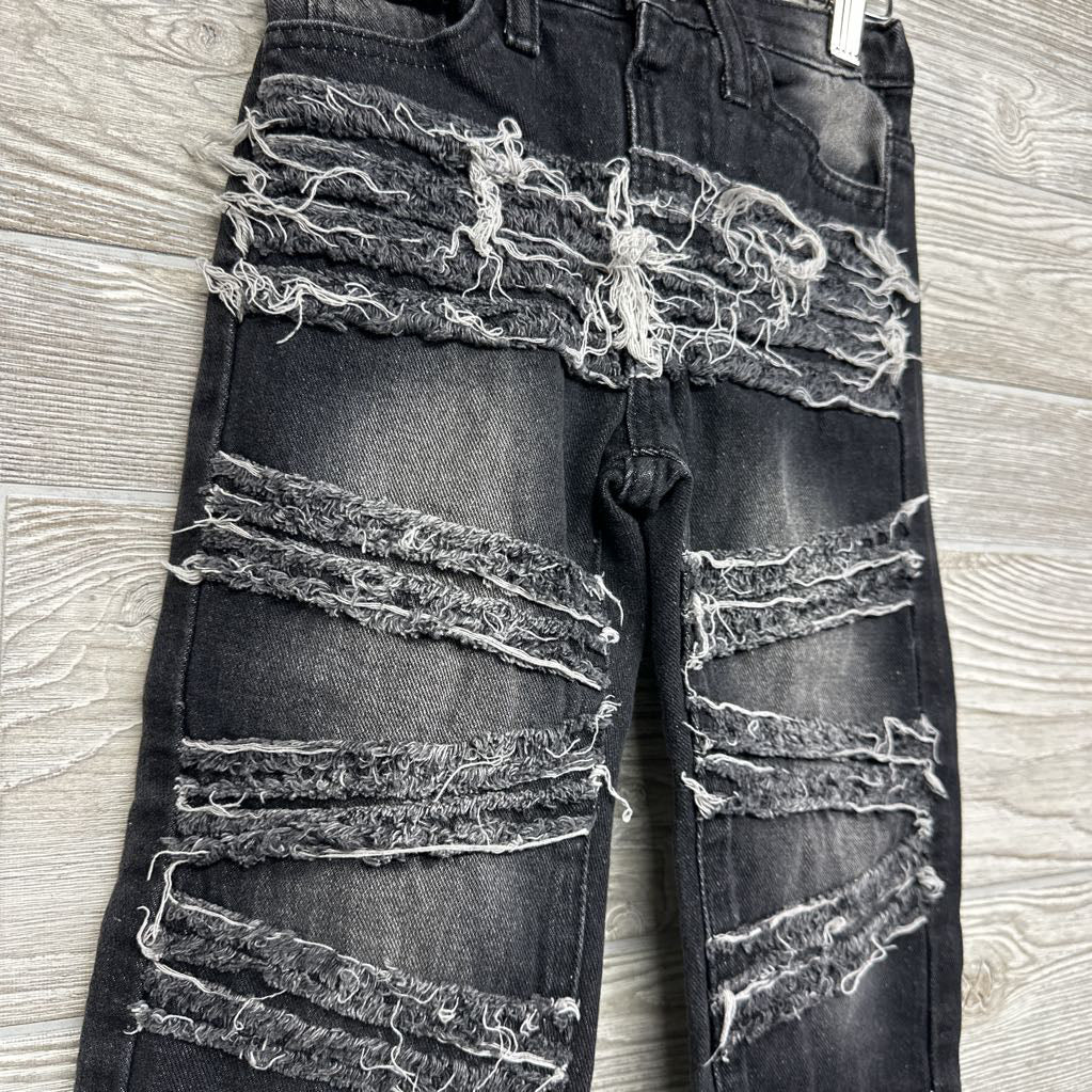 Distressed Jeans Frayed 4