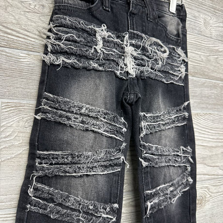 Distressed Jeans Frayed 4