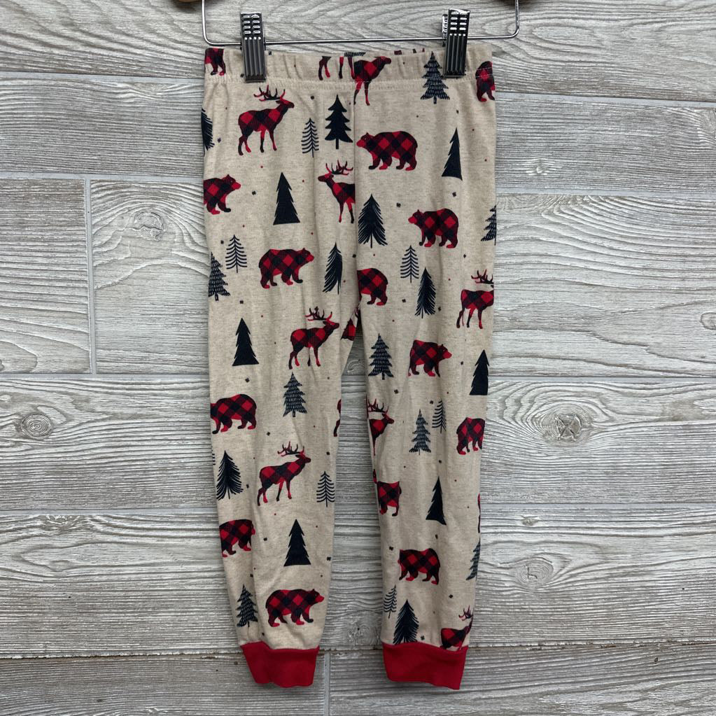 2 Pc LS PJs Moose Trees 4T