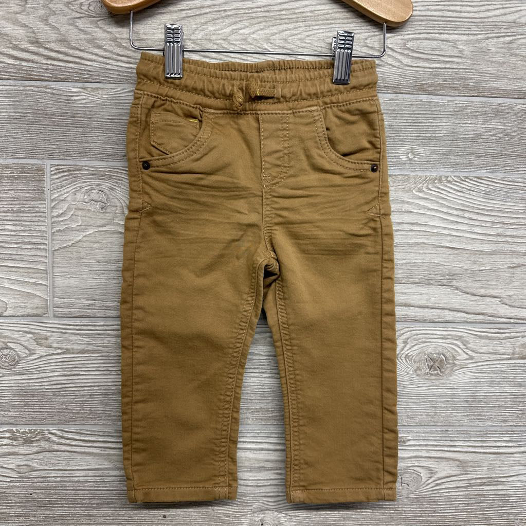 Pull On Knit Straight Jeans 18M