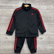 Full Zip Active Jacket & Joggers 3 Stripes 2T