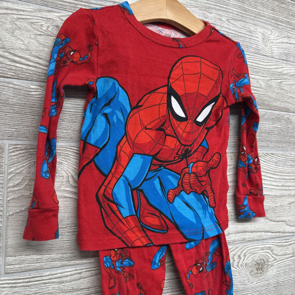 2 Pc LS PJs Spider Man 4T