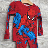 2 Pc LS PJs Spider Man 4T