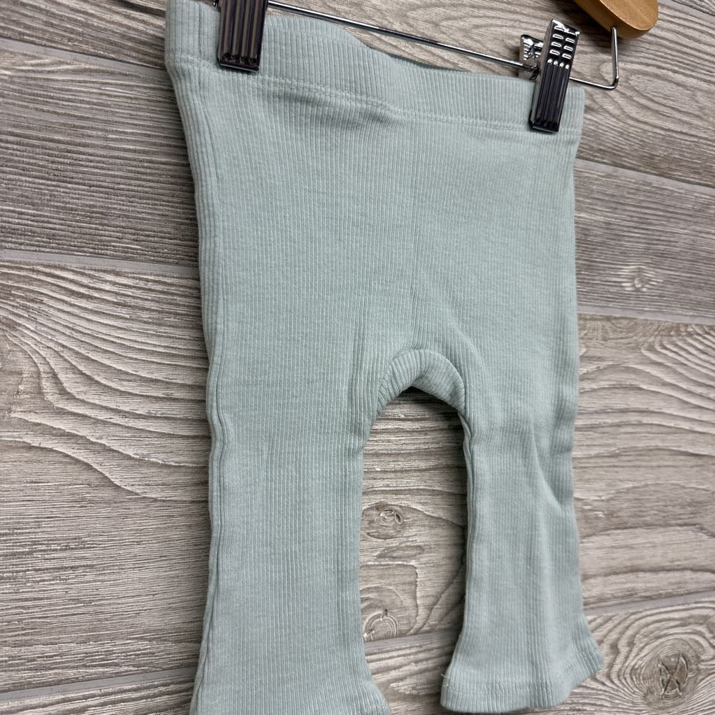 Ribbed Harem Flare Pants 3-6M