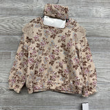 NEW Crewneck & Headwrap Flowers Eyelet Ruffle 2T