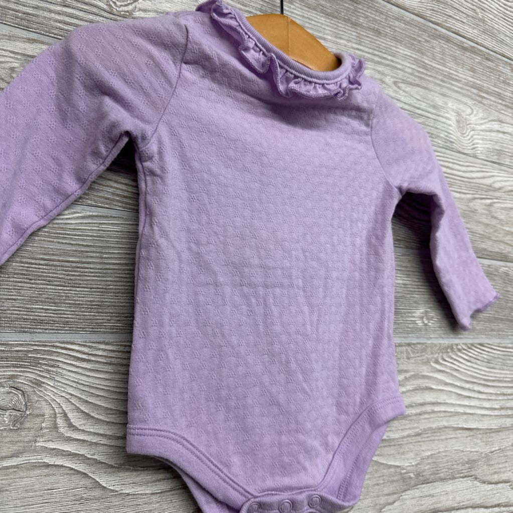 LS Pointelle Bodysuit 3-6M