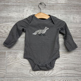 First Favorites LS Bodysuit Fox 0-3M
