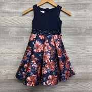 Tank Twirl Dress Flowers Sequins 6X