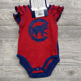 NEW 2 Pc Bodysuit Set Chicago Cubs 3-6M