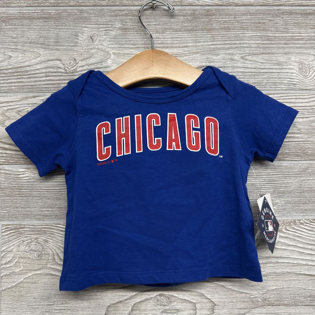 NEW Chicago Cubs Shirt & Shorts 6-9M