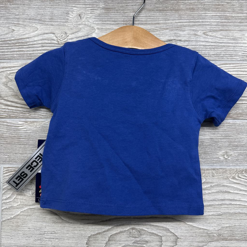NEW Chicago Cubs Shirt & Shorts 3-6M
