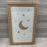 Wooden Moon Wall Decor